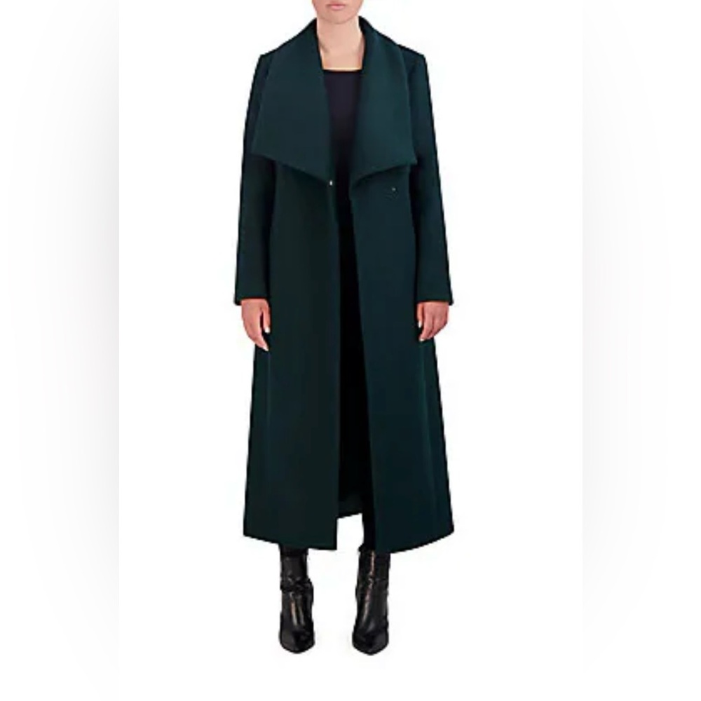 NWT Cole Haan Forest Green Coat